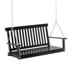 Outsunny 2-Seater Hanging Porch Swing Outdoor Patio Swing Chair Seat With Slatted Build And Chains, 440lbs Weight Capacity 15 Outsunny 2-Seater Hanging Porch Swing Outdoor Patio Swing Chair Seat With Slatted Build And Chains, 440lbs Weight Capacity -Crosley Sales Store GUEST 6396e102 bc64 43c5 b702 eaf95339b8f4