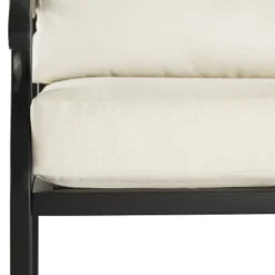 4pc Alistair Outdoor Steel Conversation Set Creme/Matte Black - Crosley -Crosley Sales Store GUEST 6466b87e 9f33 469c 95cc 1d7ea7b06e4a