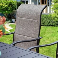 9pc Patio Dining Set With Expandable Steel Table & Padded Arm Chairs - Captiva Designs -Crosley Sales Store GUEST 65d952a0 6ece 4e9d bee3 6f1a4ebb312f