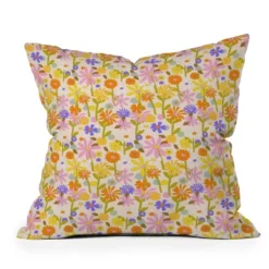 Alja Horvat Flower Power Outdoor Throw Pillow - Deny Designs -Crosley Sales Store GUEST 6649b947 756f 457d a4e9 a750e5dccb3c