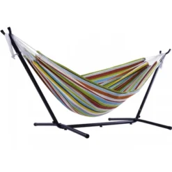 Vivere 59" X 87" Polyester Hammock With Stand
