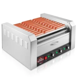 Olde Midway Electric Hot Dog Roller Grill Machine With Bun Warmer, Commercial Grade -Crosley Sales Store GUEST 694fa85a d508 47af a983 7945bbf948f1