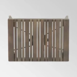 Kyoto Acacia Wood Folding Side Table - Gray - Christopher Knight Home -Crosley Sales Store GUEST 69dd14b4 79cc 4f66 b75d 1c569bc01ad1