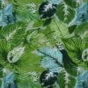 Lush Leaf Jungle Wicker Outdoor Loveseat Cushion Green - Pillow Perfect