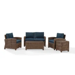 Bradenton 5pc Outdoor Wicker Conversation Set - Crosley 19 Bradenton 5pc Outdoor Wicker Conversation Set - Crosley -Crosley Sales Store GUEST 6c3f227c 0f43 4b4b ad81 119008706a13