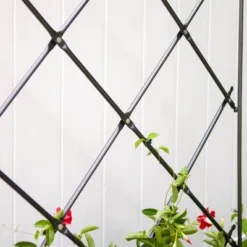 Achla Designs 95" Traditional Freestanding Lattice Iron Garden Trellis Graphite Powder Coat Finish 15 Achla Designs 95" Traditional Freestanding Lattice Iron Garden Trellis Graphite Powder Coat Finish -Crosley Sales Store GUEST 6c9f7c25 5aae 413b bcbc 4374a6b0480e