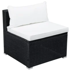 9pc Wicker Patio Set With Cushions - Black/Beige - GODEER 27 9pc Wicker Patio Set With Cushions - Black/Beige - GODEER -Crosley Sales Store GUEST 6d12e7cf 2851 4e19 82e3 eeec3817add2