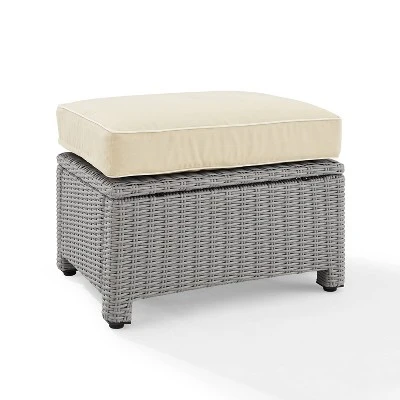 Bradenton Outdoor Wicker Ottoman - Crosley 11 Bradenton Outdoor Wicker Ottoman - Crosley - Image 11