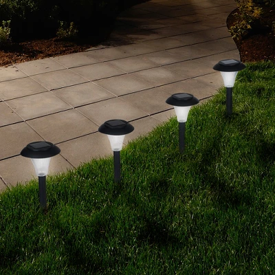 Nature Spring Solar-Powered LED Outdoor Stake Spotlight - Set Of 8 1 Nature Spring Solar-Powered LED Outdoor Stake Spotlight - Set Of 8