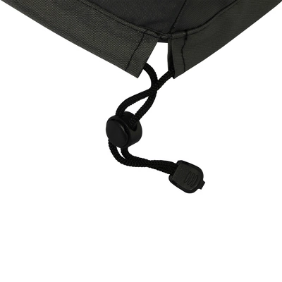 Titanium 3-Layer Polyester Water Resistant Outdoor Dining Set Cover Dark Gray By Shield 3 Titanium 3-Layer Polyester Water Resistant Outdoor Dining Set Cover Dark Gray By Shield - Image 3