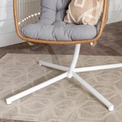 Toluca Hanging Outdoor Boho Egg Chair With Cushion - Saracina Home 20 Toluca Hanging Outdoor Boho Egg Chair With Cushion - Saracina Home -Crosley Sales Store GUEST 704dbef4 53ac 4a3c b711 8fd3988a7e2e