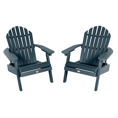 Hamilton 2pk Folding & Reclining Adirondack Chairs - Highwood 10 Hamilton 2pk Folding & Reclining Adirondack Chairs - Highwood - Image 10