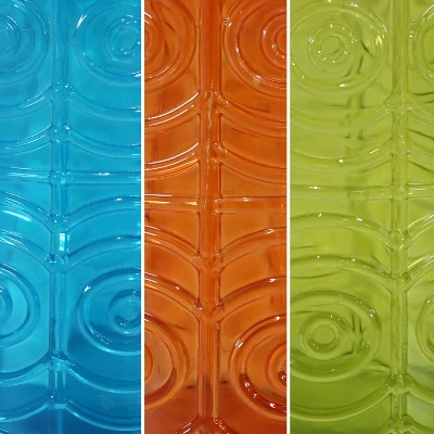 Sunnydaze Decor Sunnydaze Outdoor Refillable Glass Tabletop Torches With Long-Lasting Fiberglass Wicks - Blue, Orange, And Green - 3pc 2 Sunnydaze Decor Sunnydaze Outdoor Refillable Glass Tabletop Torches With Long-Lasting Fiberglass Wicks - Blue, Orange, And Green - 3pc - Image 2