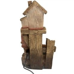 Sunnydaze Decor Sunnydaze 26"H Electric Polyresin Bluebird House And Buckets Outdoor Water Fountain -Crosley Sales Store GUEST 72999ed6 febe 4d9b 942b 6ec378b5d7cf