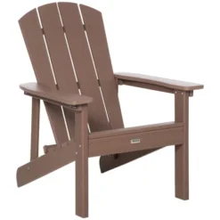 Outsunny Plastic Adirondack Chair, Outdoor Fire Pit Seating HDPE Lounger Chair With High Back And Wide Seat For Patio, Backyard, Garden 18 Outsunny Plastic Adirondack Chair, Outdoor Fire Pit Seating HDPE Lounger Chair With High Back And Wide Seat For Patio, Backyard, Garden -Crosley Sales Store GUEST 75c6c51d bfa9 4ade 89f9 f0e915961b17