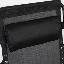 Emma And Oliver 2 Pack Adjustable Mesh Zero Gravity Lounge Chair With Cup Holder Tray - Black -Crosley Sales Store GUEST 7752f0cf f267 442f 8db8 c4c92f262033