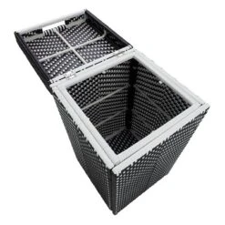 2pc Maksville Outdoor Aluminum Storage Bench & Trash Can - MiBasics -Crosley Sales Store GUEST 787247df 6f69 4b26 a81d 2514eda8b202