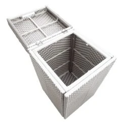 2pc Maksville Contemporary Outdoor Serving Cart & Trash Can - MiBasics -Crosley Sales Store GUEST 787b8e1f 106c 4f20 971d f6ef639f0f56