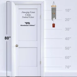 Woodstock Wind Chimes Signature Collection, Amazing Grace Chime, 28'' Stained Glass Wind Chime AGS -Crosley Sales Store GUEST 792ea5f4 0b5f 47eb 96d6 b27d70358f46