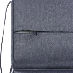 5pc Outdoor Rattan Bar Set With Stools & Cushions- Gray - WELLFOR -Crosley Sales Store GUEST 7a774e60 b815 4245 b6cb 8f8e70be892a