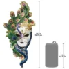 Design Toscano Mask Of Venice Wall Sculpture: Peacock Mask