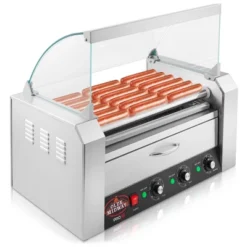 Olde Midway Electric Hot Dog Roller Grill Machine With Bun Warmer, Commercial Grade -Crosley Sales Store GUEST 7e7c28c3 5635 47dd a1a1 28f4e9a69885