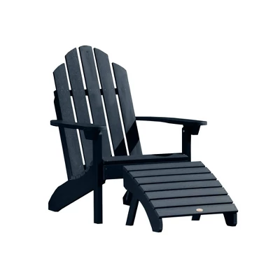 Westport 2pc Folding Adirondack Chair With Ottoman - Highwood 9 Westport 2pc Folding Adirondack Chair With Ottoman - Highwood - Image 9