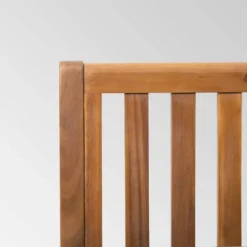 Yadira 3pc Acacia Wood Chat Set - Teak/Dark Teal - Christopher Knight Home -Crosley Sales Store GUEST 7efae4f7 d34c 4521 b93a b7c9535e7940