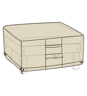 Plow & Hearth - Outdoor Woven Grasscloth Single Curtain Panel With Grommet Top, White 1 Plow & Hearth - Outdoor Woven Grasscloth Single Curtain Panel With Grommet Top, White