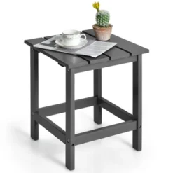 Tangkula 15" Outdoor Square Side End Table Wooden Coffee Table Suitable For Garden Patio Balcony White/Gray/Black 12 Tangkula 15" Outdoor Square Side End Table Wooden Coffee Table Suitable For Garden Patio Balcony White/Gray/Black -Crosley Sales Store GUEST 820955ec 4b2b 47d0 abd6 08e998fb4cb8