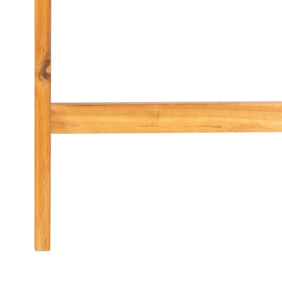 Rocklin 4pc Outdoor Set - Natural Look/Navy - Safavieh 6 Rocklin 4pc Outdoor Set - Natural Look/Navy - Safavieh - Image 6