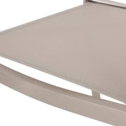 Otero 6pc Outdoor Aluminum Dining Set - Natural/Gray/Silver - Christopher Knight Home -Crosley Sales Store GUEST 85a81184 9605 4353 9b1e ffd8901ff9de