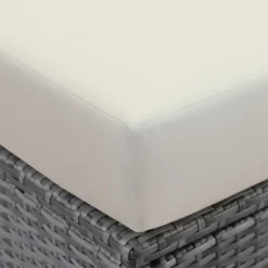 7pc Outdoor Wicker Seating Set With Cushions - Beige - GODEER -Crosley Sales Store GUEST 85d96446 24f7 4d5b 8b08 8540c581ffac