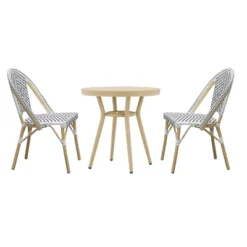 3pc Arna Patio Chair Set With Side Table - MiBasics -Crosley Sales Store GUEST 86668391 37be 40b3 a386 7d9b078d454e