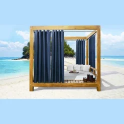 Commonwealth Seascapes Light Filtering Enhance Living Space With Satiny Look Grommet Outdoor Panel Pair Indigo 7 Commonwealth Seascapes Light Filtering Enhance Living Space With Satiny Look Grommet Outdoor Panel Pair Indigo -Crosley Sales Store GUEST 873a0d83 8425 44c0 b82a aaa905ab534e