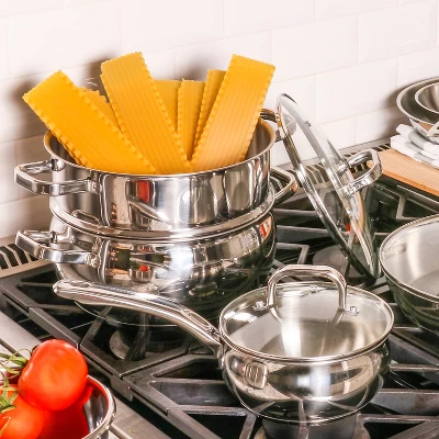 BergHOFF 18/10 Stainless Steel 9.5" Steamer 5 BergHOFF 18/10 Stainless Steel 9.5" Steamer - Image 5