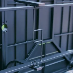 7pc Outdoor Dining Set With Swivel Sling Chairs & Large Metal Rectangle Table With Umbrella Hole - Gray - Captiva Designs -Crosley Sales Store GUEST 89150c62 0522 47f3 8373 4a03f1c9ce92 1