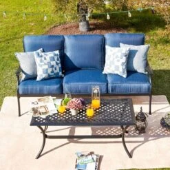 2pc Sofa And Coffee Table Patio Seating Set - Patio Festival 21 2pc Sofa And Coffee Table Patio Seating Set - Patio Festival -Crosley Sales Store GUEST 89b512a1 0727 4137 9852 c6f418d65052