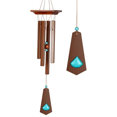 Woodstock Wind Chimes Signature Collection, Woodstock Rustic Chime, 22'' Wind Chime 2 Woodstock Wind Chimes Signature Collection, Woodstock Rustic Chime, 22'' Wind Chime - Image 2