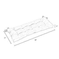 Outdoor Solid Forest Sunbrella Swing/Bench Cushion - Kensington Garden -Crosley Sales Store GUEST 8ab52b53 43a4 4e5d 8d82 9044a8f92bbe