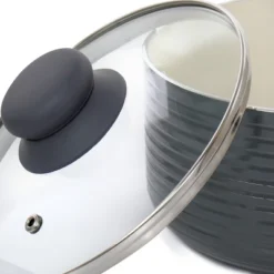 Oster® Oster 2.5 Quart Nonstick Aluminum Saucepan With Lid In Gray -Crosley Sales Store GUEST 8b31a2cc 6303 4a3b a019 fb44a7d40cfc