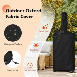 Costway Outdoor Pizza Oven Wood Fire Pizza Maker Grill W/ Pizza Stone & Waterproof Cover -Crosley Sales Store GUEST 8bccbc62 b70a 439c 9d12 252d8ff3836f