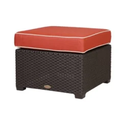 Magnolia Rattan Ottoman - Lagoon -Crosley Sales Store GUEST 8f024607 d520 42bf 9be8 508d8fa8af4a
