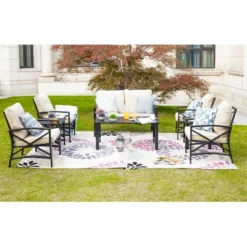 8pc Loveseat Patio Seating Set - Patio Festival -Crosley Sales Store GUEST 8f2a254c 11bd 4ef4 82a8 690129018253