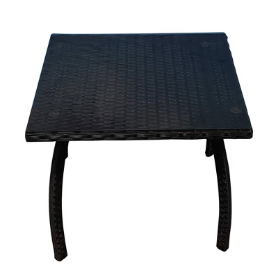 5pc Wicker Patio Set With Cushions - Brown/Beige - GODEER 7 5pc Wicker Patio Set With Cushions - Brown/Beige - GODEER - Image 7