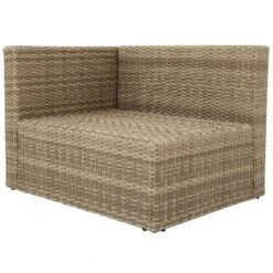 5pc Wicker Patio Seating Set With Cushions - Brown/Beige - GODEER -Crosley Sales Store GUEST 90fc37f6 4eb0 4446 9c40 b1c3da55c1cd