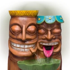 35" 3-Tier Tiki Fountain - Alpine Corporation -Crosley Sales Store GUEST 923bdb9b 527d 4215 aa1d 22c5d8750245