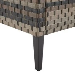 Prescott Outdoor Wicker Ottoman - Taupe/Brown - Crosley -Crosley Sales Store GUEST 95715cf1 c229 4c52 bd07 ed50c5a0172f