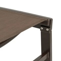 3pc Outdoor Five Position Adjustable Curved Aluminum Lounge Set Brown - Crestlive Products -Crosley Sales Store GUEST 971f8b6e a0cc 49a5 8877 ad0714926658