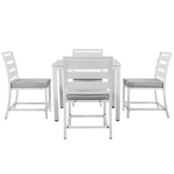 Outdoor Four-Seat Dining Set For Patios, Balconies And Lawns - ModernLuxe -Crosley Sales Store GUEST 99ed30ed 97b3 45a5 b0a4 7d940b41f821